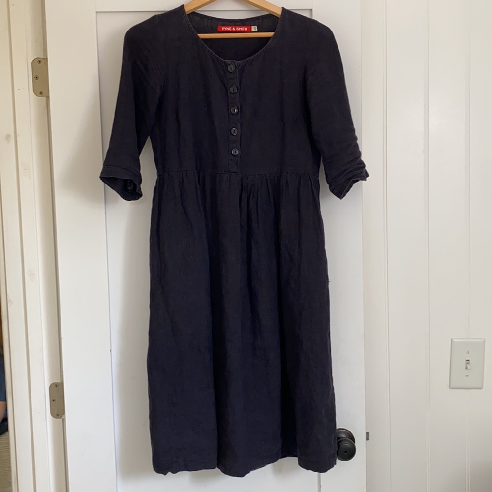 Black dress from Pyne and smith.